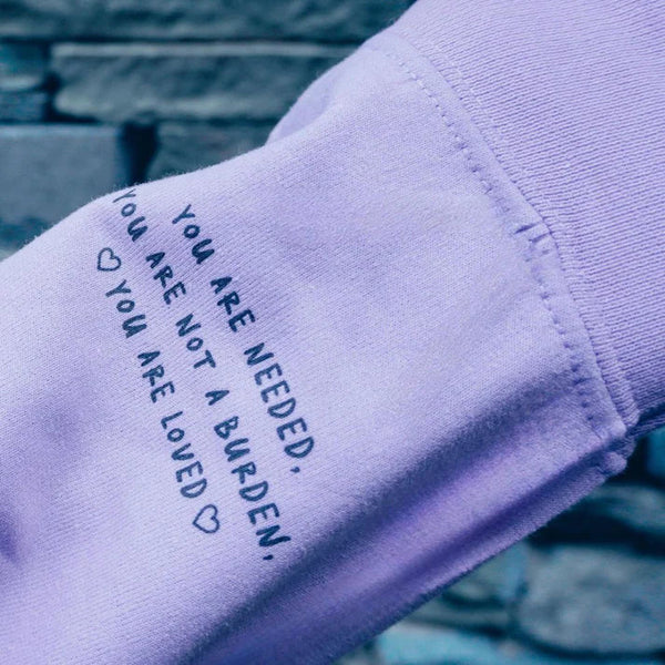 "100 Reasons To Stay Alive Hoodie" (Keep Going)