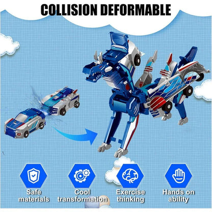 BumpBeast 2-in-1 Magnetic Collision Car Toy