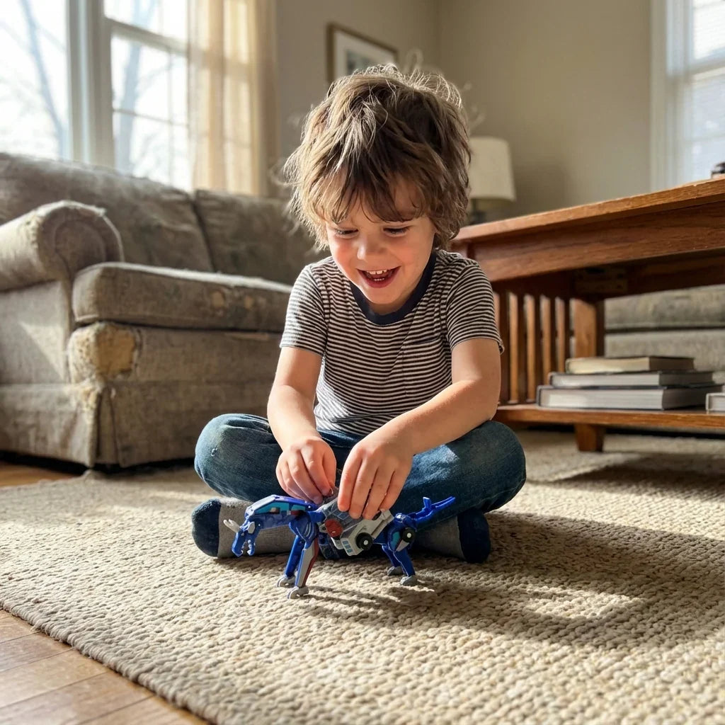 BumpBeast 2-in-1 Magnetic Collision Car Toy