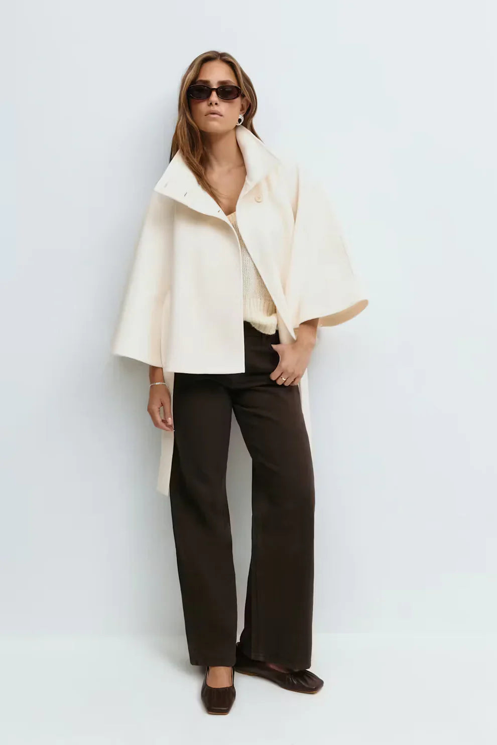 Belt Cape Jacket