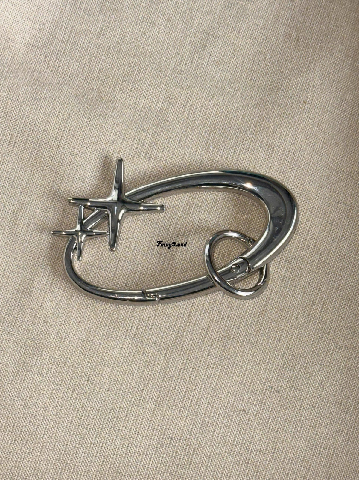 Nova Clasp - Y2K Star Charm Carabiner Keychain & Bag Clip