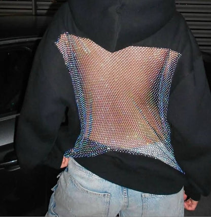 Serena Crystal Hoodie