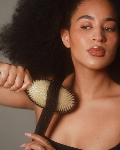 Bur Bur Natural Boar Bristle Hair Brush