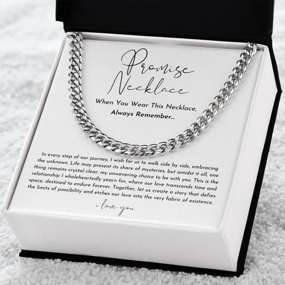 Boyfriend Promise Necklace (90% OFF TODAY ONLY)