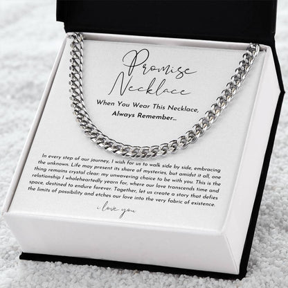 Boyfriend Promise Necklace (90% OFF TODAY ONLY)