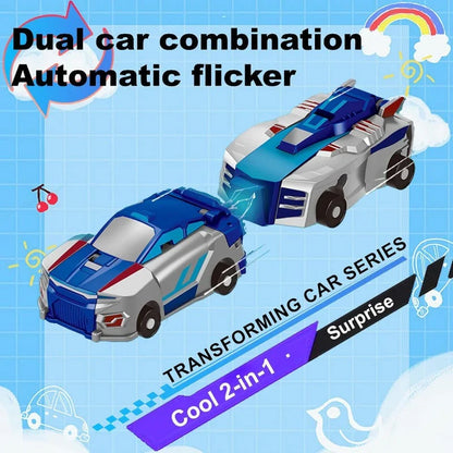 BumpBeast 2-in-1 Magnetic Collision Car Toy