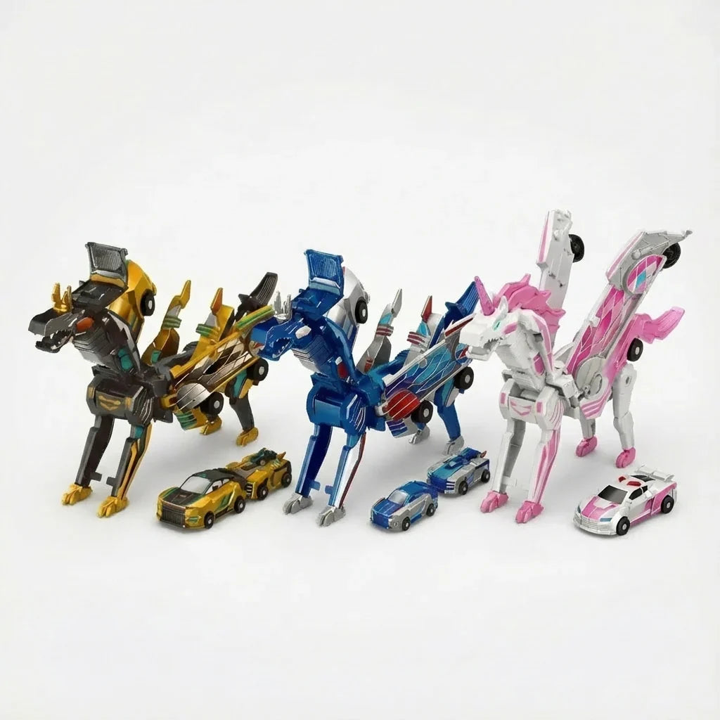 BumpBeast 2-in-1 Magnetic Collision Car Toy